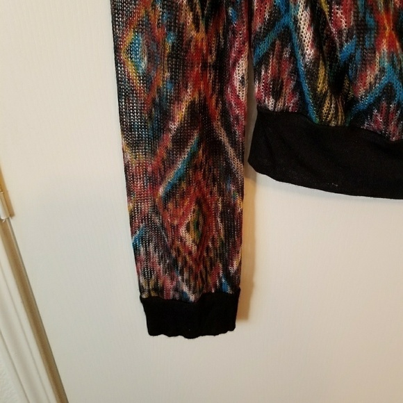 PAPAYA M Sheer Mesh Blouse Top - Picture 5 of 6